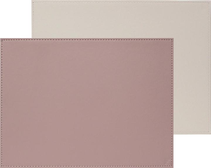 Produktbild Freeform DUO - Platzset rechteckig, Altrosa/Stein (1 Stk., 40 x 30 cm)