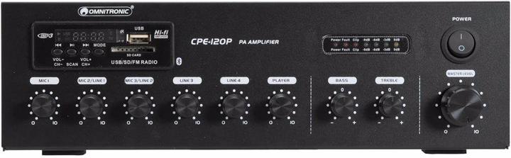 Produktbild Omnitronic CPE-120P ELA ELA-Verstärker 120 W 4-Kanal 1-Zonen