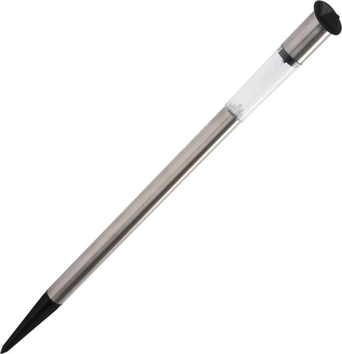 Produktbild ProGarden Elegante Solar Gartenlampe aus Edelstahl, mit Erdspiess, 70 x 3 cm