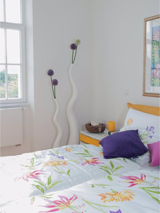 Productafbeelding Europalms Design vaas WAVE-150, wit (1 x)