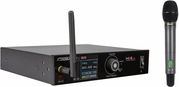 Produktbild Psso Set WISE ONE + Kon. Funkmikrofon 823-832/863-865MHz