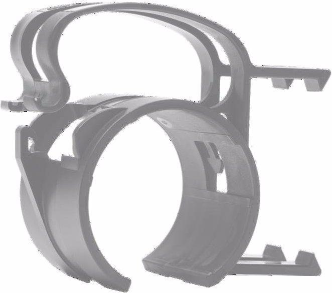 Produktbild Snap Befestigungsklammer silber 4x