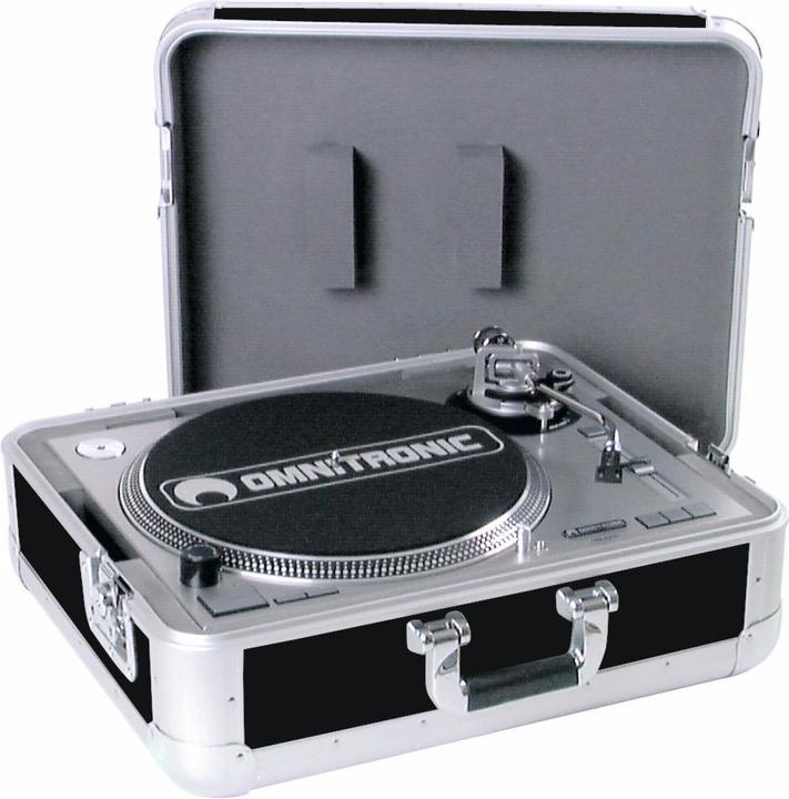 Image du produit Roadinger Coffret tourne-disque Tour ALU noir (Universel)