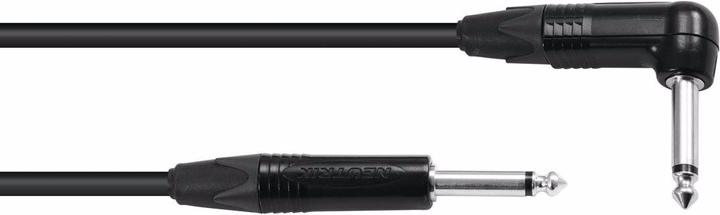 Immagine prodotto Sommer Cable Cavo jack 6.3 mono 1x 90° 3m sw Neutrik (3 m, 2,5 mm)