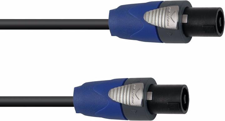 Produktbild Psso Lautsprecherkabel Speakon 2x2,5 10m sw (10 m, 2.50 mm²)