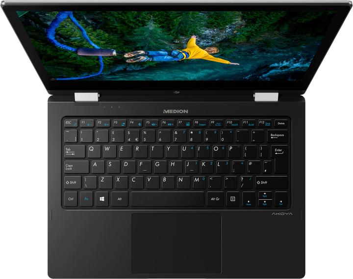 Actual product image Medion Akoya E3223 Convertible 13.3" Full HD TOUCH, Intel Pentium N5030, 8GB RAM, 256 GB SSD, Windows 11... (13.30", Intel Pentium N5030, 8 GB, 256 GB, DE)
