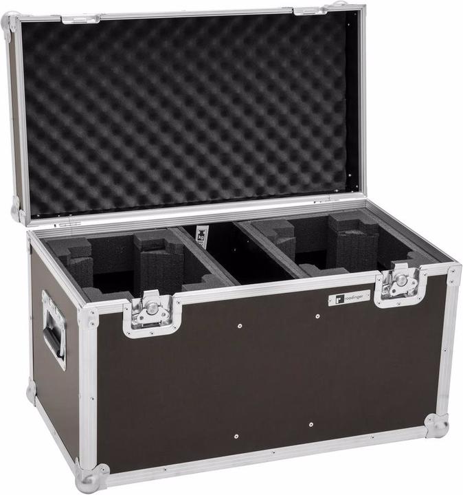 Actual product image Roadinger Flightcase 2x LED TMH-X4 (Accessories)