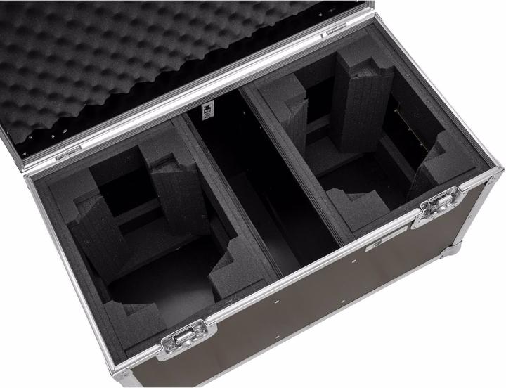Actual product image Roadinger Flightcase 2x LED TMH-X4 (Accessories)
