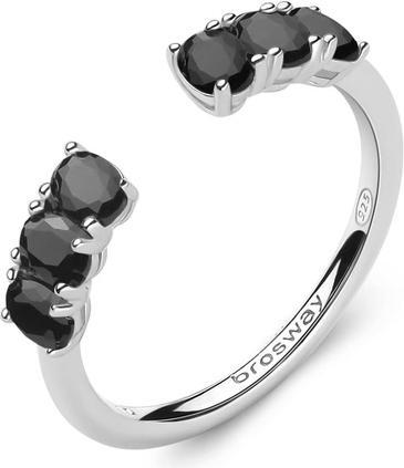 Immagine prodotto Brosway Anello aperto in argento FMB11 Fancy Mystery Black - Circuito: L (56-59 mm) (56, 57, 58, 59, 925 Argento)