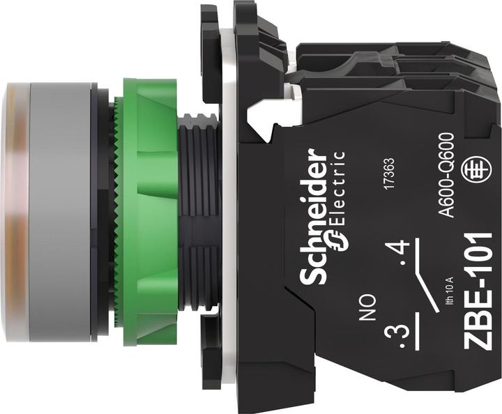 Produktbild Schneider Electric Leuchtdrucktaster, kompl, Kunststoff, XB5AW35B5C0