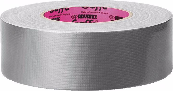 Actual product image Advance Gaffa Tape Silver 50mm wide, 50m long (50 mm)