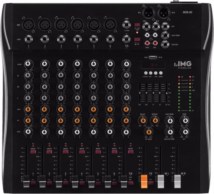 Immagine prodotto Img Stage Line mixer audio a 8 canali (Mixer da studio e live)