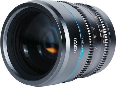 Immagine prodotto Sirui Obiettivo Cine Nightwalker Series 16mm T1.2 S35 a fuoco manuale (attacco E, grigio canna di fucile) (Sony E, APS-C / DX)