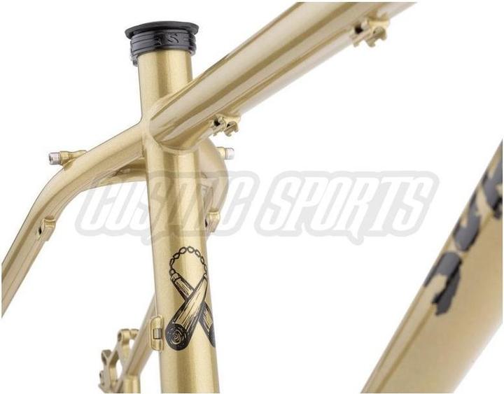 Actual product image Surly Karate Monkey MTB frame kit, 27.5+/29", XL, fool's gold