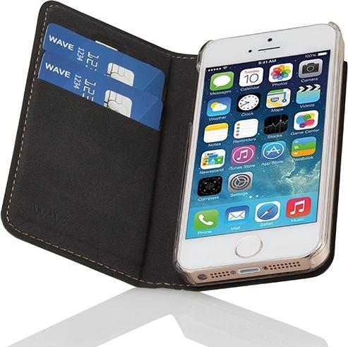 Produktbild Wave BookCase case, iPhone SE / 5S / 5, white (Apple iPhone SE)