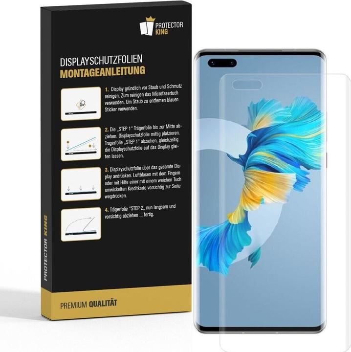 Produktbild Protectorking 3x Panzerfolie Anti-Shock matt entspiegelt (3 Stück, Huawei Mate 40 Pro)