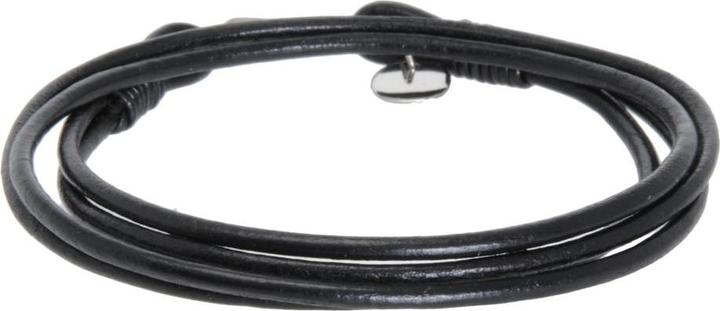 Bijouteria Lederarmband (18 cm, Leder, Edelstahl)