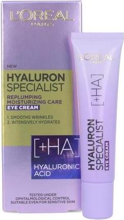 Image du produit L'Oréal Paris Hyaluron Spécialiste des soins hydratants repulpants (Fluide, 15 ml, Journée)