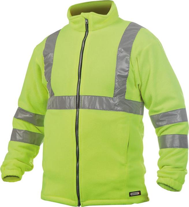 Immagine prodotto Dassy Giacca in pile ad alta visibilità Kaluga giallo neon taglia 3XL (3XL)