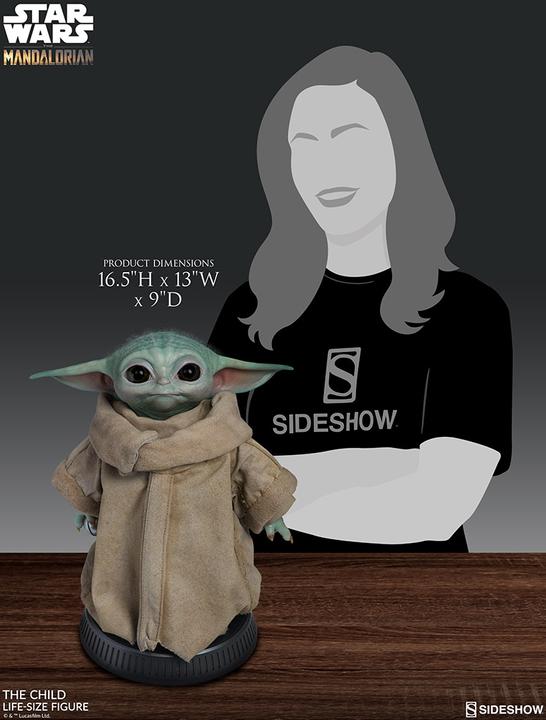 Actual product image Sideshow The Mandalorian: The Child