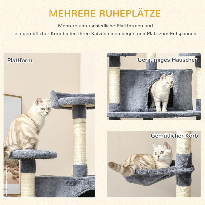 Produktbild Jamb Kratzbaum (200 cm, Hellgrau)