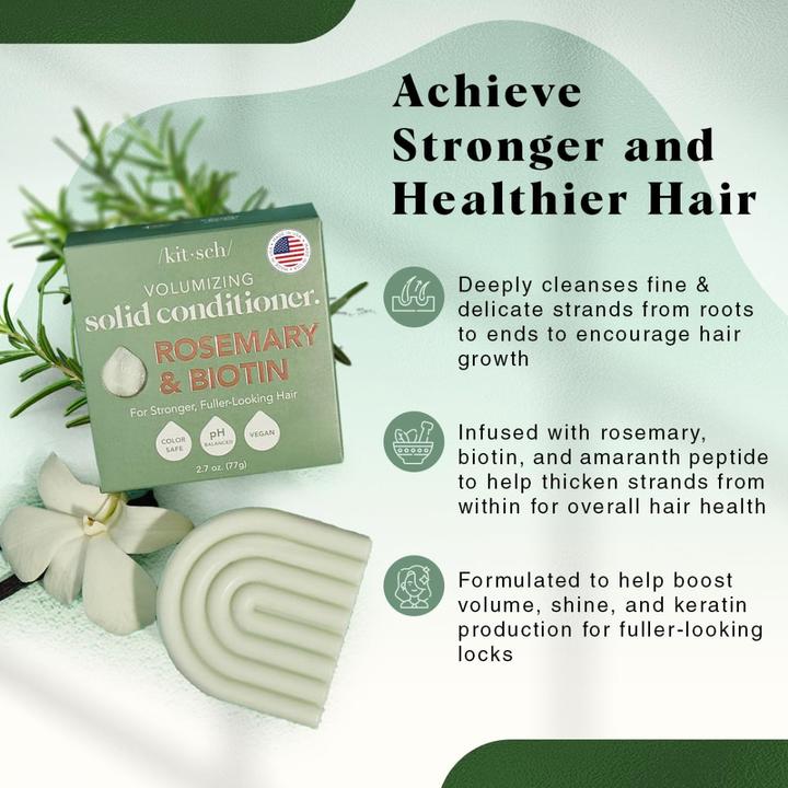 Actual product image Kitsch Rosemary and biotin