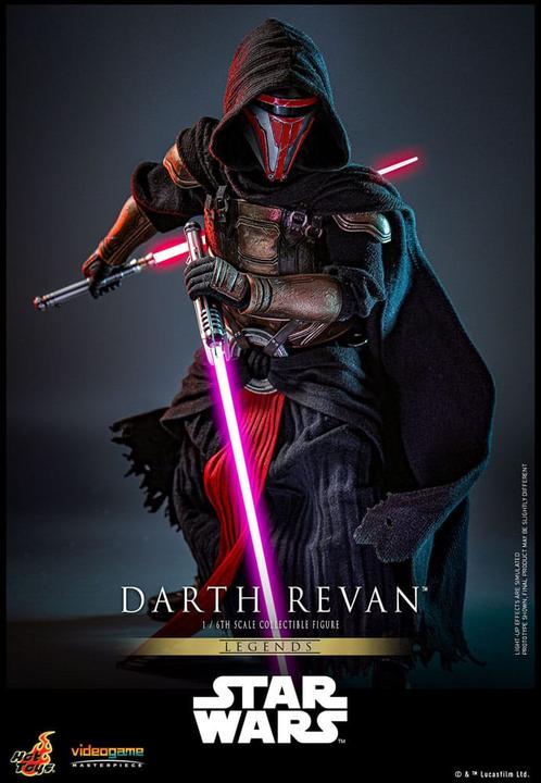 Actual product image Hot Toys Star Wars Legends Videogame Masterpiece 1/6 Darth Revan