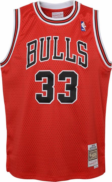 Mitchell & Ness Swingman Jersey Chicago Bulls 9798 Scottie Pippen (140, 146)