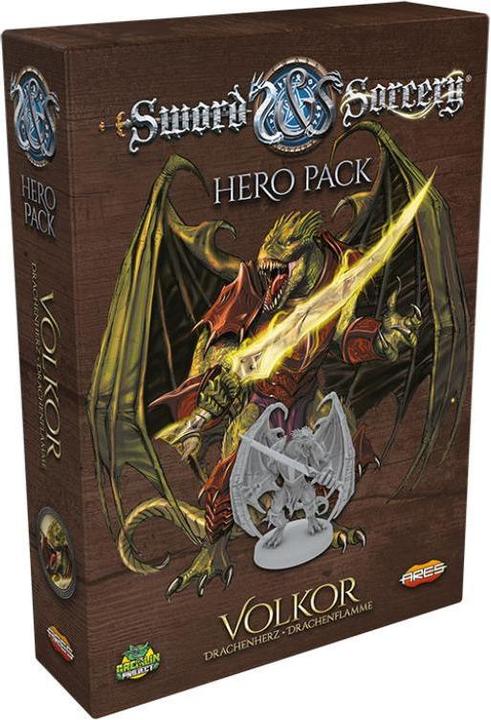 Volkor - Helden- Sword & Sorcery, for 1 to 5 players, ages 13+ (expansion, DE edition) (German)