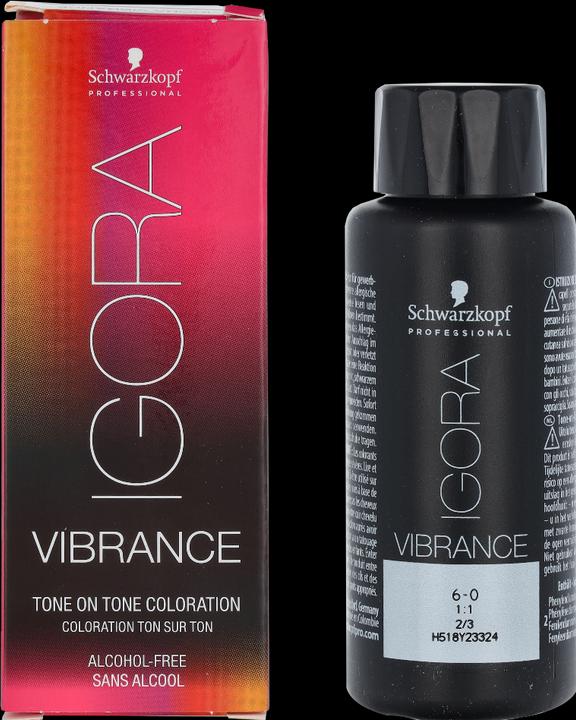 Schwarzkopf Professional IGORA Vibrance Haartönung NEU (6-0 Dunkelblond)