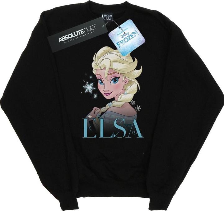Disney Frozen Elsa Snowflake Portrait Sweatshirt Mädchen