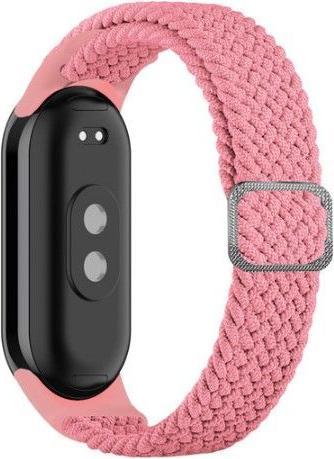 Immagine prodotto Hurtel Cinturino in tessuto intrecciato Bracciale Xiaomi Mi Band 8 - rosa (Tessuto intrecciato)
