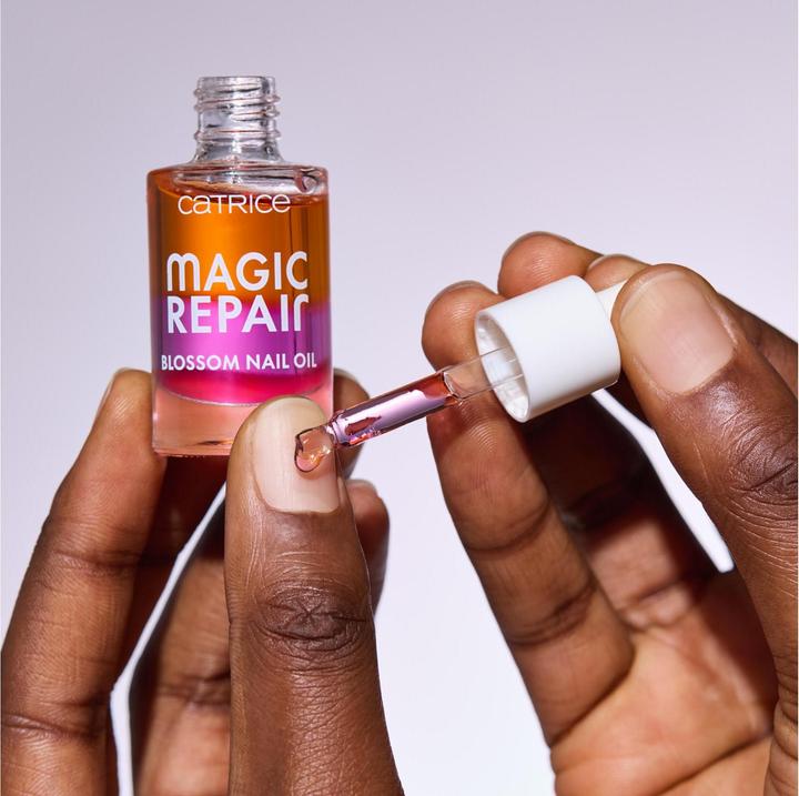 Actual product image Catrice Magic Repair Blossom Nail Oil Multi-Coloured Regenerating with Vitamins (8 ml)