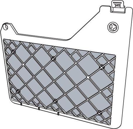 Actual product image V-Zug Tumble dryer filter mat W51650