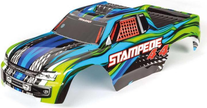 Immagine prodotto Traxxas Karosserie Stampede 4x4 Blau/Grün lackiert