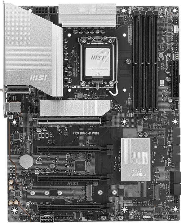 Productafbeelding MSI PRO B860-P WIFI (LGA 1851, Intel B860, ATX)