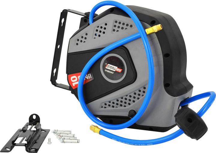 Actual product image Awtools PNEUMATIC HOSE / HOSE ON PLASTIC DRUM 8x12mm x 10m (10 m, 8 mm)