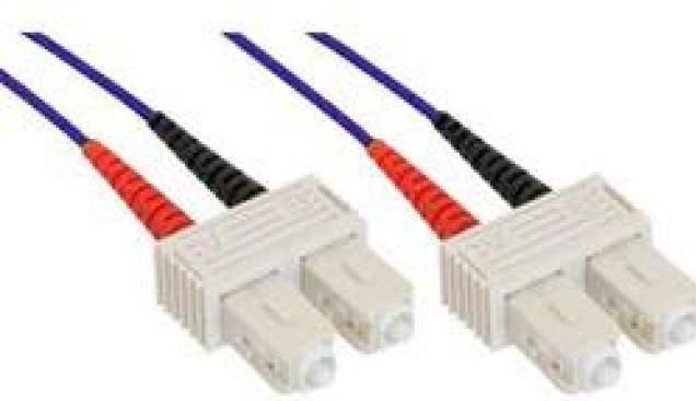 Image du produit InLine LWL Câble duplex (LSOH, CAT7, 3 m)