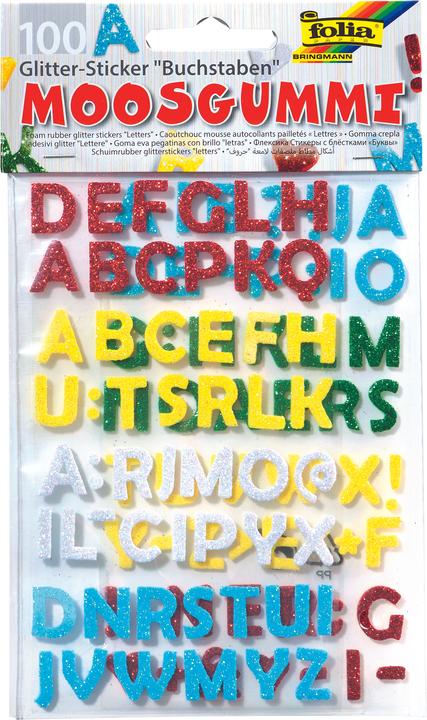 Actual product image Folia Foam rubber glitter