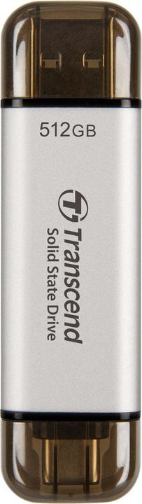 Actual product image Transcend ESD310C (512 GB, USB-A, USB-C)