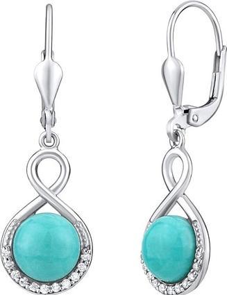 Immagine prodotto Silvego Orecchini in argento con turchese naturale JST14710TU (Argento 925)