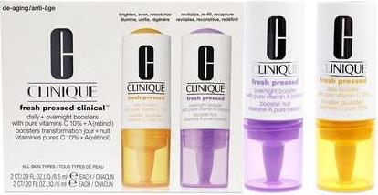 Image du produit Clinique Fresh Pressed - Les boosters quotidiens et nocturnes sont prêts (Set soin du visage)
