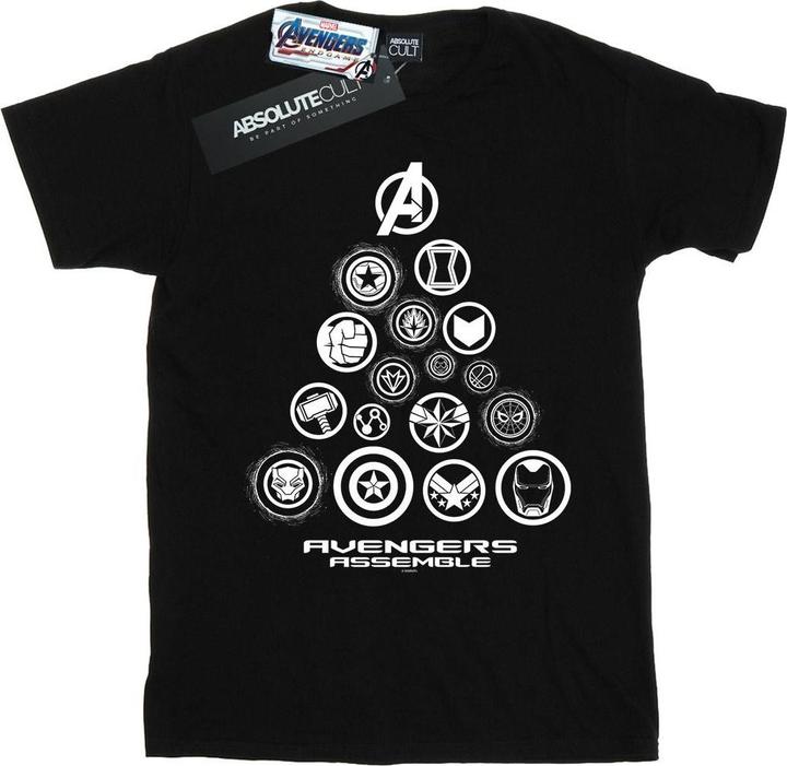 Avengers Endgame Pyramid Icons TShirt