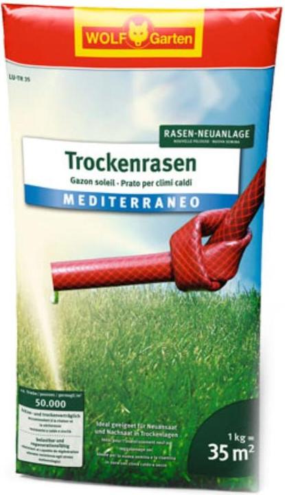 Produktbild Wolf-Garten LU-TR 35 Trockenrasen Mediterraneo für 35 m² (Rasensamen)