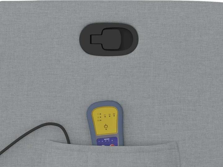 Immagine prodotto VidaXL Sedia da massaggio in tessuto grigio chiaro