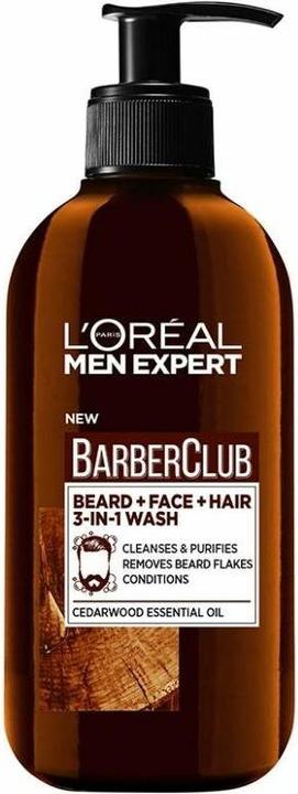 Image du produit L'Oréal Paris L'Oréal - Men Expert Barber Club Beard and Face Wash 200 ml (200 ml)