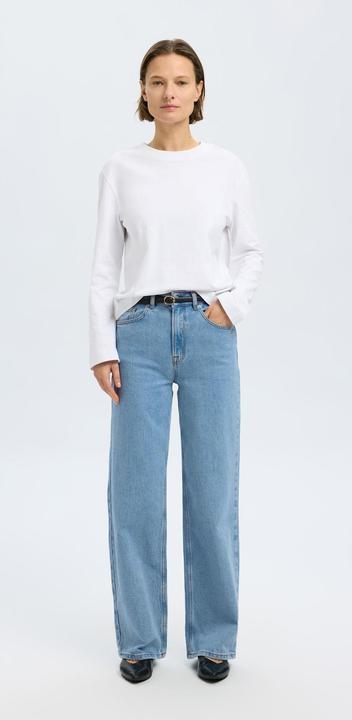 Produktbild Selected Femme Hellblaue Wide Fit Jeans (W31/L30)