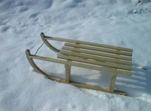 Produktbild hamax Davoser Holzschlitten