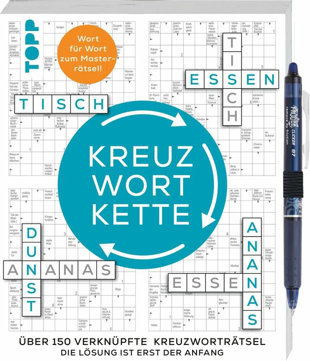 Produktbild Die Kreuzwortkette – 150 verknüpfte Kreuzworträtsel: Die Lösung ist erst der Anfang (Deutsch)