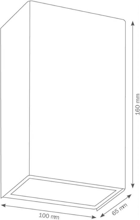 Actual product image LCD Wall & Ceiling Lights (500 lm, IP54)